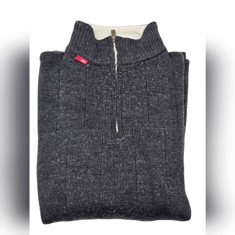 Vintage Triple Five Soul Zip-up Pull Over Sweater